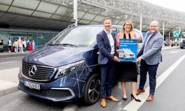 Teleoperierte Shuttles starten am Düsseldorfer Flughafen in den Praxistest
