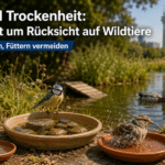 Hitze setzt Wildtieren zu: Stadt rät zu Wasser statt Futter