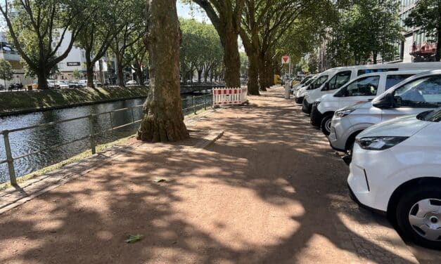Düsseldorf modernisiert Gehwege auf der Kö-Westseite ab&nbsp;heute