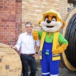 Erdmännchen Sandi ist neues Gesicht der Netzgesellschaft Düsseldorf