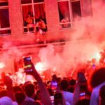Schwere Ausschreitungen nach WM-Viertelfinale in Düsseldorf-Oberbilk