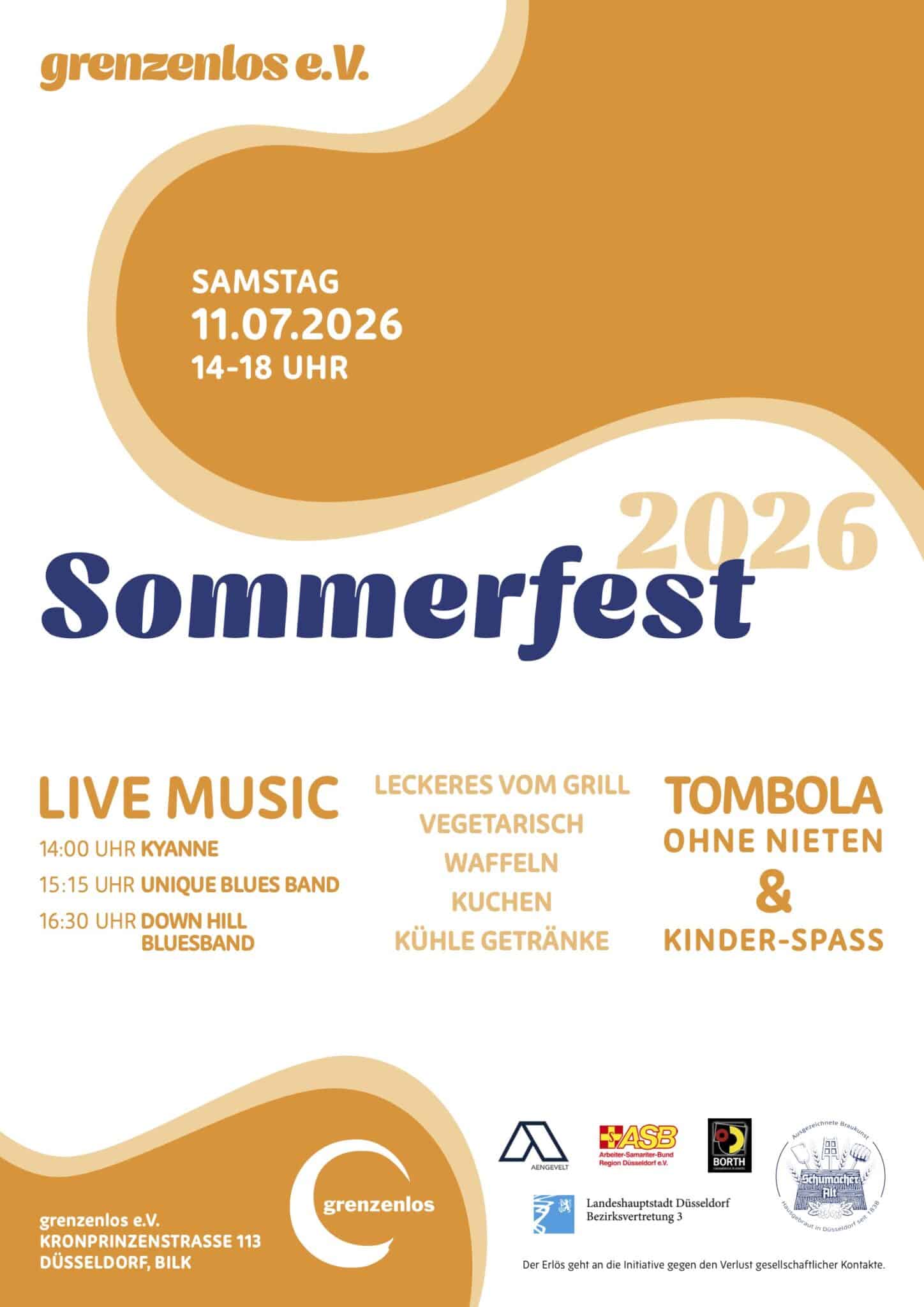 V2_Poster_Grenzenlos_Sommerfest_2026 Poster Sommerfest