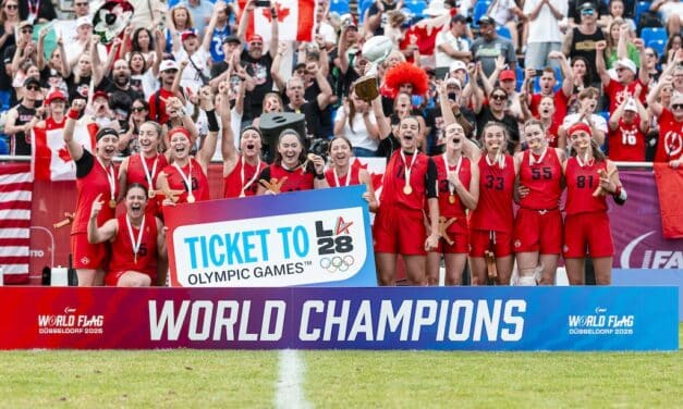 Flag-Football-WM in Düsseldorf: Rekordkulisse und historische Olympia-Tickets