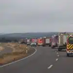 Düsseldorfer Feuerwehrkräfte im Dauereinsatz gegen die Waldbrände bei&nbsp;Düren