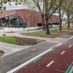 Neues Luisen-Gymnasium ab sofort über Radleitroute 1 erreichbar