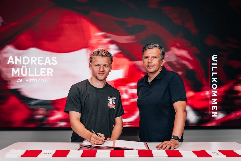 Andreas Müller und Samir Arabi, Sportvorstand © Fortuna Düsseldorf