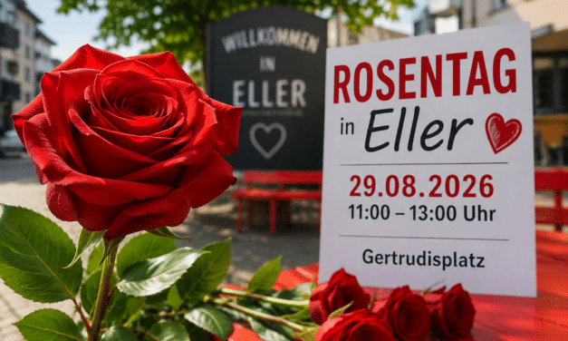 Rosen für die Nachbarschaft: IndividuEller feiert Rosentag in&nbsp;Eller