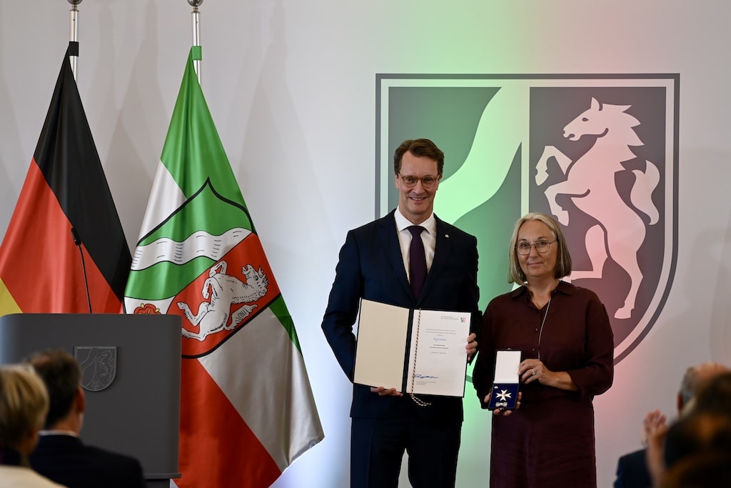 Ministerpräsident Wüst und Anja Weber © Lokalbüro Ministerpräsident Wüst und Anja Weber © Lokalbüro
