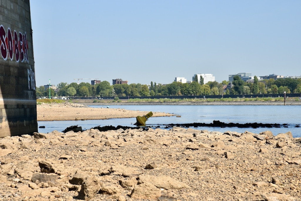 Der Rhein bei Düsseldorf © Lokalbüro