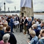 Die Rheinpegeluhr ist wieder in Betrieb