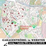 Dreizehnter Garagentrödelmarkt in Wersten lockt wieder Schnäppchenjäger an