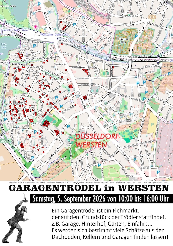 Lageplan Garagentrödel Lageplan Garagentrödel