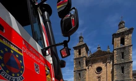Düsseldorfer Feuerwehrleute im Kampf gegen Waldbrände in Spanien im Einsatz