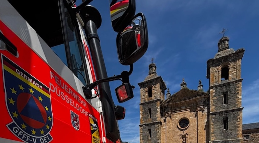 Unterstützung Feuerwehr Düsseldorf in Spanien © Feuerwehr Düsseldorf