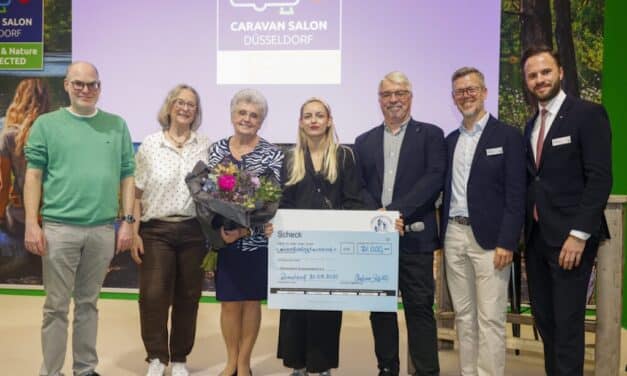 CARAVAN SALON sammelt erneut über 70.000 Euro für krebskranke Kinder
