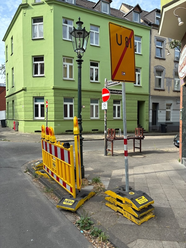 Ecke Hardenbergstraße in Gerresheim. © Lokalbüro Ecke Hardenbergstraße in Gerresheim. © Lokalbüro