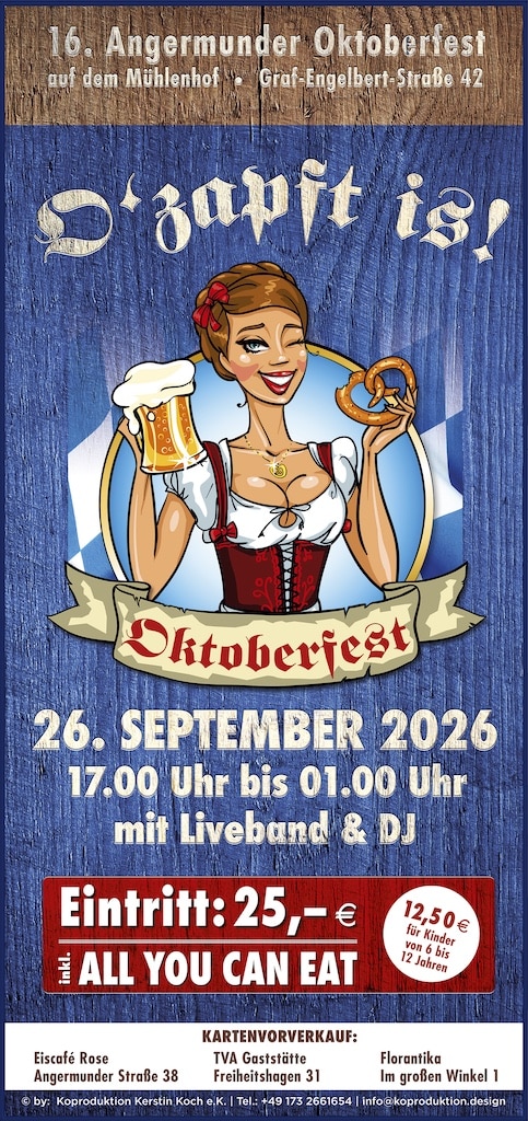 Poster Oktoberfest Poster Oktoberfest