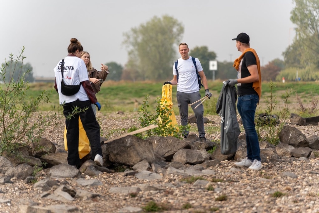 Viele Gruppen beteiligten sich an der Aktion © LB / Olaf Oidtmann Viele Gruppen beteiligten sich an der Aktion © LB / Olaf Oidtmann