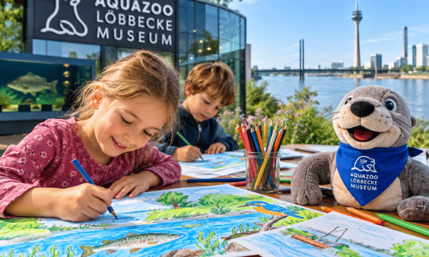 Aquazoo ruft Kinder zum Malwettbewerb rund um Flüsse auf