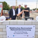 Grundsteinlegung in Flingern: Düsseldorf baut neues Gymnasium für 1.000 Schüler