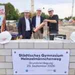 Grundsteinlegung in Flingern: Düsseldorf baut neues Gymnasium für 1.000 Schüler