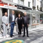 Haltestelle „Suitbertusstraße” in Bilk pünktlich fertiggestellt – erstes Radkap im Rheinbahn-Netz