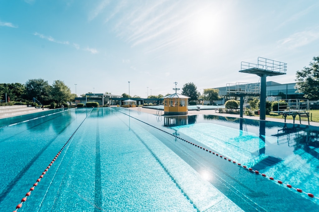Freibad Rheinbad © Bädergesellschaft Düsseldorf mbH