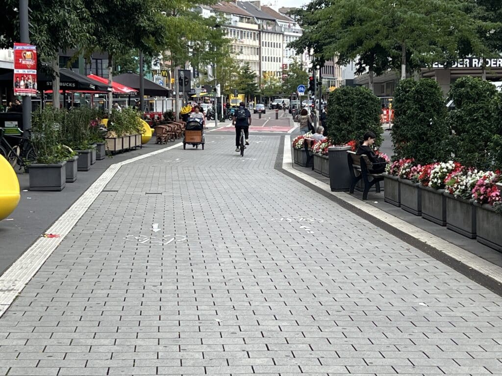 Rechts vorhandene Kübel links neu hinzgekommene Kübel © Lokalbüro