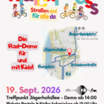 Kidical Mass 2026: Kinder radeln zum Budenfest an der Annastraße