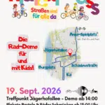Kidical Mass 2026: Kinder radeln zum Budenfest an der Annastraße