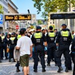 Polizei kontrolliert rund 13.600 Personen in der Altstadt