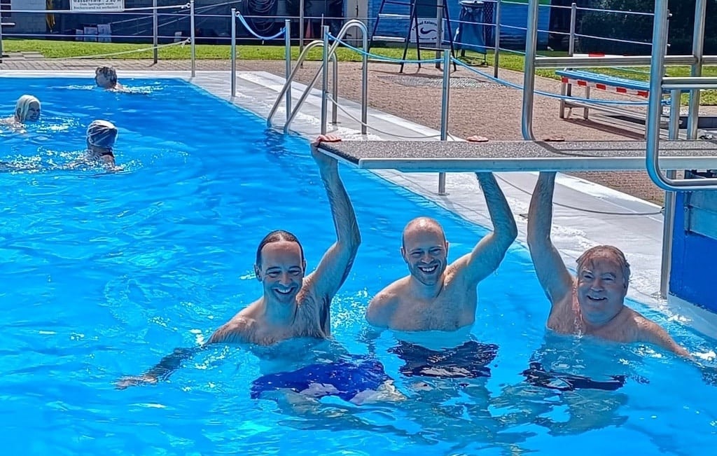 Am kommenden Samstag ist Abschwimmen in Kaiserswerth © Gabriele Schreckenberg