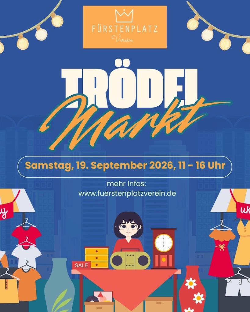 Plakat zum Trödelmarkt Plakat zum Trödelmarkt