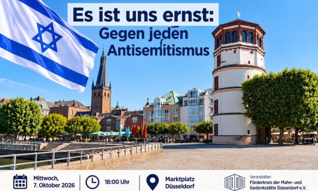 Düsseldorf setzt ein Zeichen gegen Antisemitismus