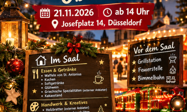 Oberbilker Lichterzauber: Weihnachtsbasar zieht in den Josef-Saal