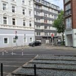 Neusser Straße in Unterbilk: Bauarbeiten für neue Radwege haben begonnen