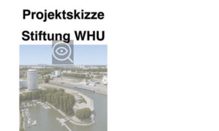 WHU plant neuen Campus im Düsseldorfer Medienhafen