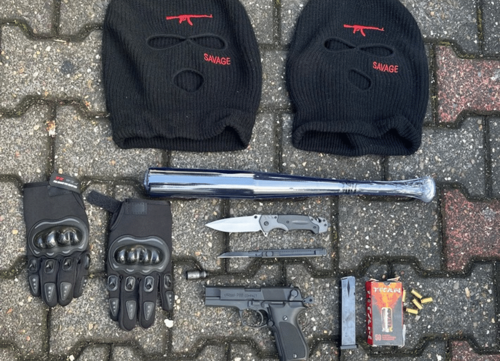 Aufgefundene Gegenstände © Polizei Düsseldorf