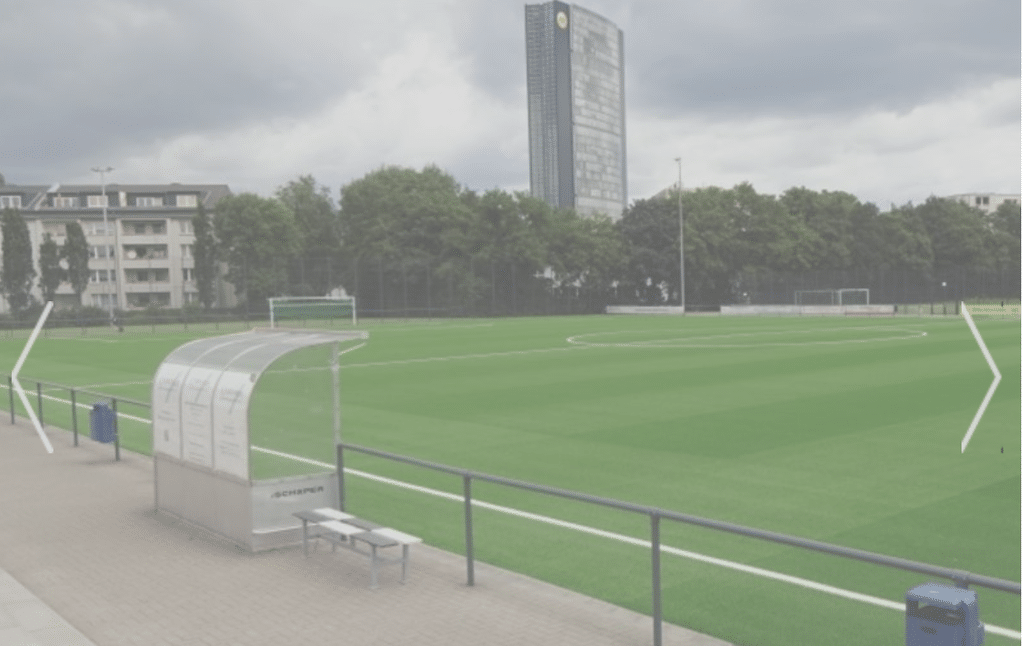 Bezirkssportanlage Windscheidstraße im Stadtteil Düsseltal © Landeshauptstadt Düsseldorf
