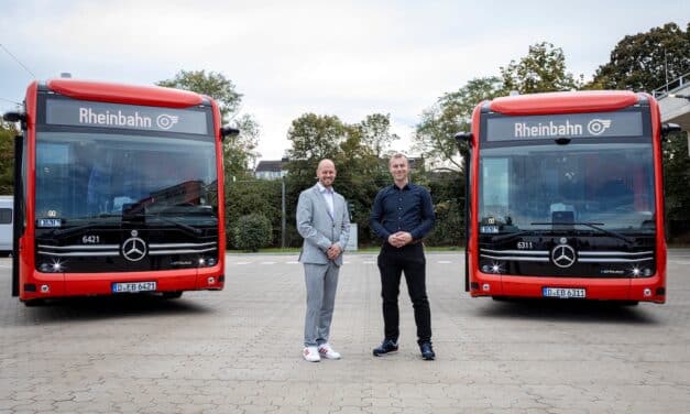 Rheinbahn schickt 40 neue E‑Busse auf die Straße