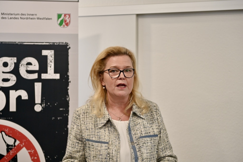 Archivbild Miriam Brauns, Polizeipräsidentin von Düsseldorf © Lokalbüro