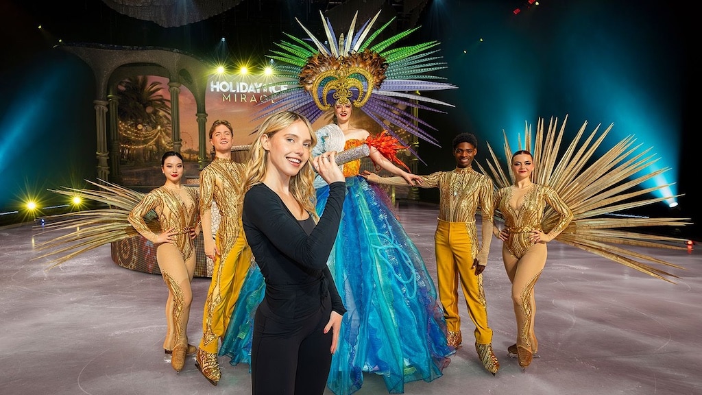 Probenstart für die neue Show MIRAGE – mit dabei: LINA! © Holiday on Ice