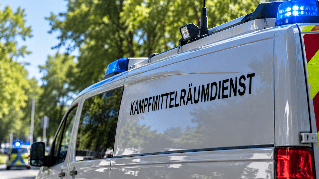 Symbolbild Kampfmittelräumdienst © 2026 Lokalbüro / KI-generiertes Bild mit ChatGPT