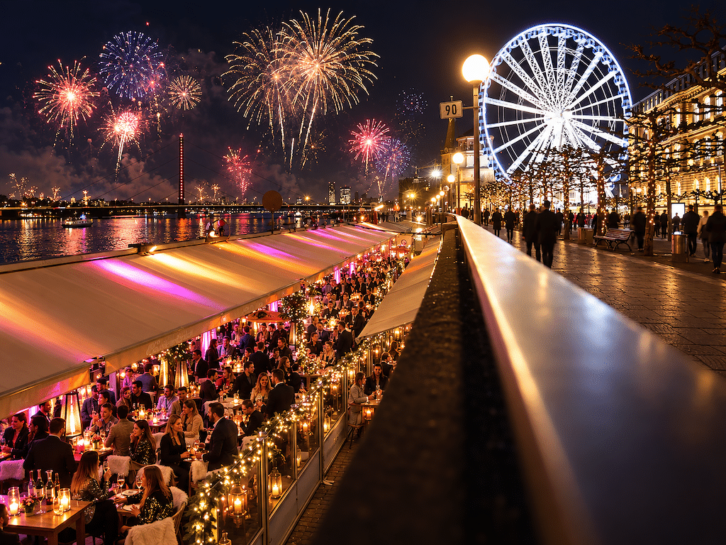 Silvester an den Kasematten © Kasematten Düsseldorf
