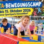 Über 1.000 Kita-Kinder erobern die Leichtathletikhalle