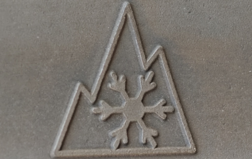 Alpine-Symbol © Polizei Düsseldorf