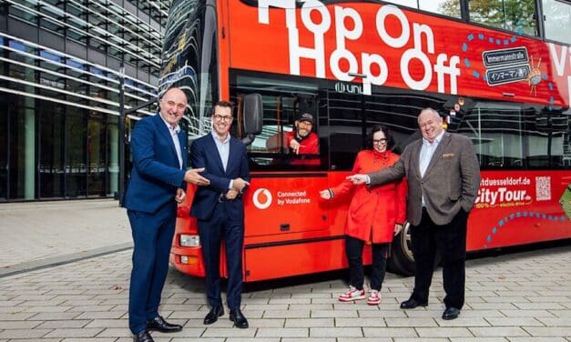 Gratis-WLAN in Düsseldorfs Sightseeing-Bussen