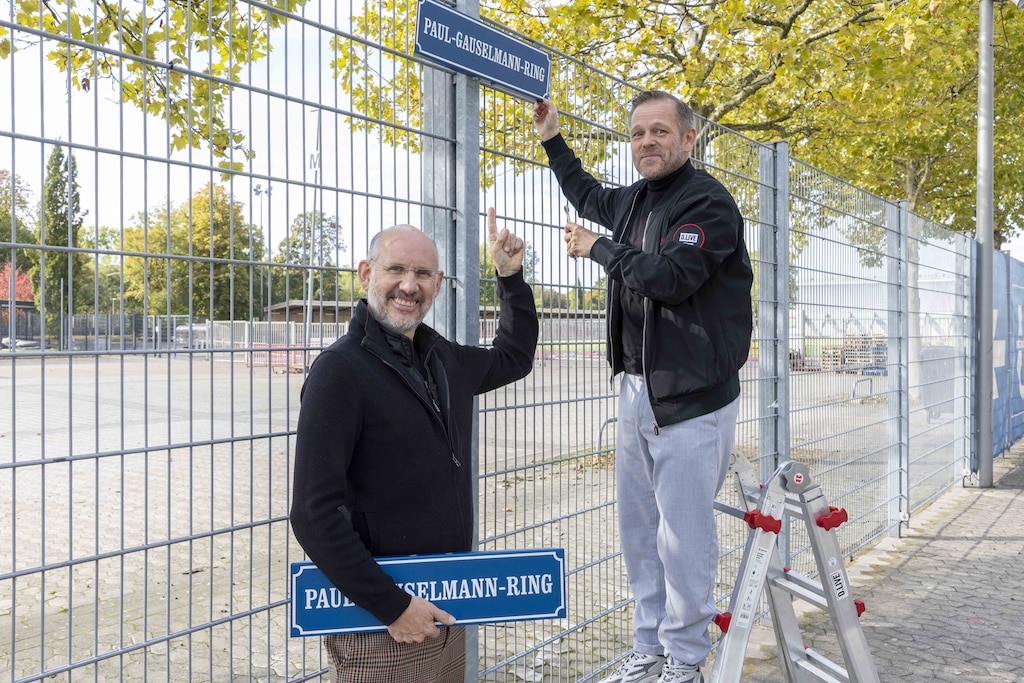 (v.l.n.r.): Michael Brill, CEO von D.LIVE, Nils Böringschulte, COO Brand Partnership & Hospitality von D.LIVE© D.LIVE/ Kenny Beele