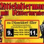 Mittelaltermarkt in Eller: Düsseldorfs größtes Ritterturnier kehrt zurück