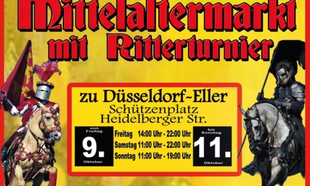 Mittelaltermarkt in Eller: Düsseldorfs größtes Ritterturnier kehrt zurück